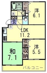 サンフィールド松戸の物件間取画像